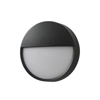 Arcchio L&aacute;mpara de pared LED exterior de aluminio negro