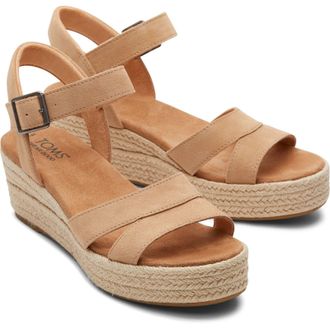 Toms Audrey 100% Koe Vrouwen Honing Wedges