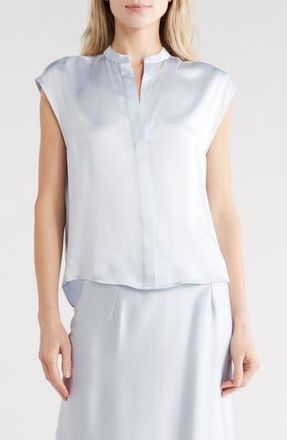 Vince Satin Shell Tank in Surf Mist at Nordstrom Rack, Size X-Small