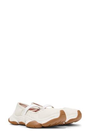 Camper Karst 2 Mary Jane Sneaker in White Natural at Nordstrom, Size 42