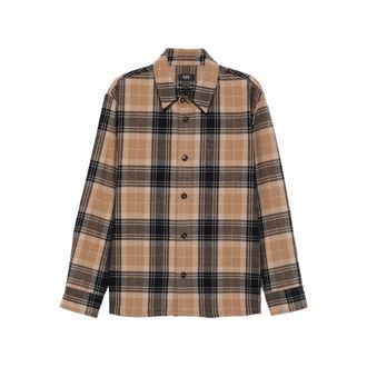 A.P.C. A. p.c. Plaid Check-pattern Shirt