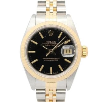 Rolex Pre-owned Vintage Polshorloge - Dames - Vintage Horloges - Zwart - ONE Size - Vintage