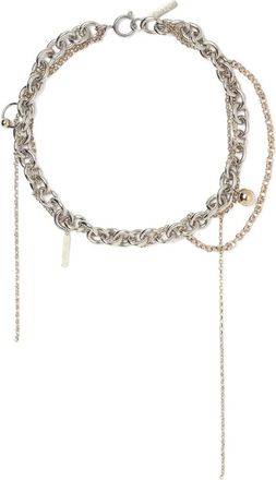 Justine Clenquet Collana Lewis - Argento