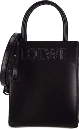 Loewe Borsa tote con logo goffrato - Nero