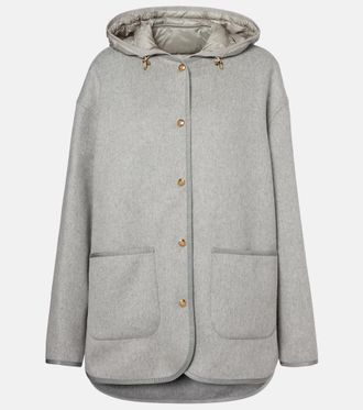 Moncler Wool and cashmere down jacket