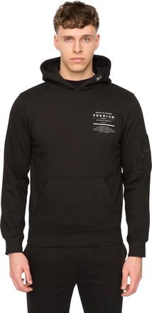 Duck and Cover Heren Rayland Hoodie (Zwart)