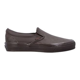 Vans LX Classic Slip-On 98 - unisex - Schoenen - Bruin - Maat: 41 1/2 EU Leer
