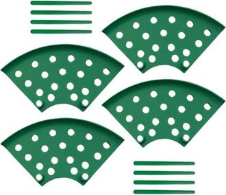 OEM Juego De Soportes Para Fresas - Jaula Para Plantas - Protege La Fruta - Colocaci&oacute;n Sin Tierra - Aprox. 17,5 X 9 Cm - Verde