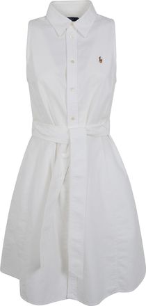 Ralph Lauren Woven Sleevesless Mini Shirt Dress