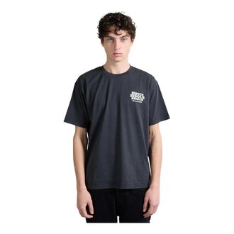 Bisous Skateboards Grease T-Shirt - Heren - Tops - Grijs - Maat: S Katoen