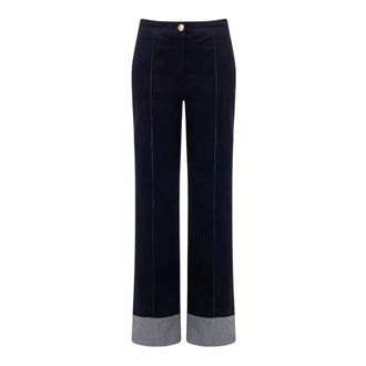 Rinascimento Dames, Broeken, Blauw, Maat: L