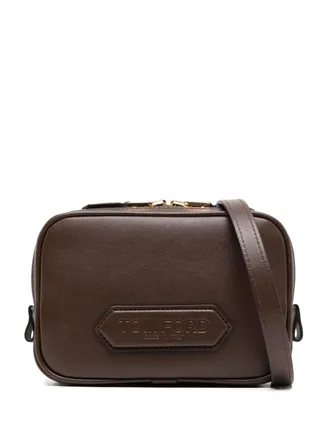 TOMFORD ナイロンメッセンジャーバッグ Tom Ford Mens Nylon Vertical Mini Messenger Bag from
