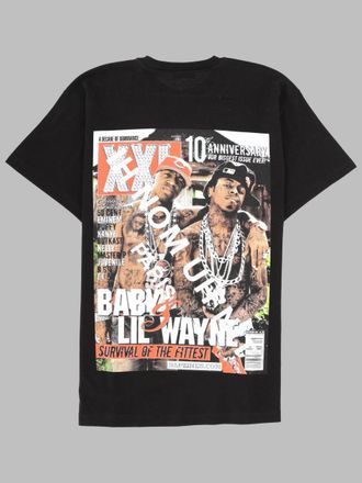 Ih Nom Uh Nit Printed Cotton T-Shirt - Black