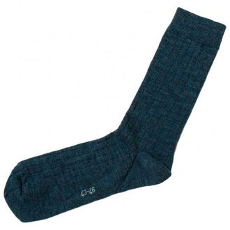 Joha Wool Rib Socks 5008 Merinosocken - Unisex | blau
