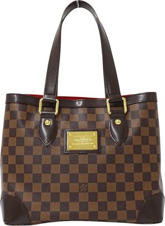 Louis Vuitton Brown Damier Canvas Damier Canvas Handbag Tote Bag (Pre-Owned)