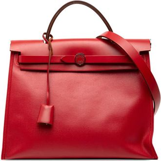 Herm&egrave;s Pre-owned Hermes H Berline and Hunter Herbag Zip 31 Ladies D