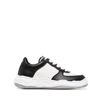 Miharayasuhiro Sneakers, male, Black, Size: 7 US Black White Low Top Sneakers