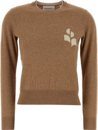 Isabel Marant Camel Cotton Blend Lanta Sweater