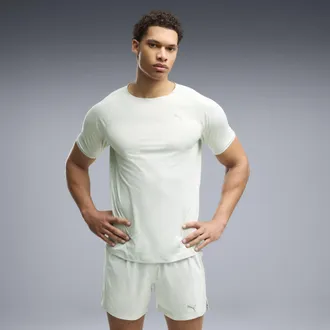 Puma T-shirt da running CLOUDSPUN da uomo, Abbigliamento, Verde, 3XL