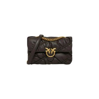 Pinko Love Puff Crinckle Classic - Bags - Mujer - Marr&oacute;n - ONE SIZE