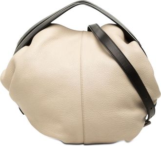 Loewe Pre-owned Loewe Grained Calfskin Zip Handle Satchel Ladies FODNR6A8O9H193BY