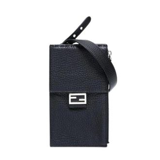 Fendi Pre-owned Cross Body Bags, female, Black, Size: ONE SIZE Pre-owned Vintage Shoulder Bag