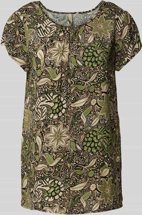 Soyaconcept Blusenshirt mit Rundhalsausschnitt Modell ROSINE in Gruen, Gr&ouml;&szlig;e XS