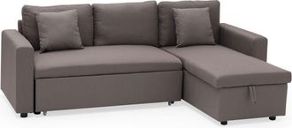 Happy Garden Happy Garden - Sofá cama clark 3 plazas color topo