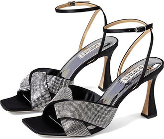 Badgley Mischka Brinlee Womens Sandals Black : 6.5 M, Leather