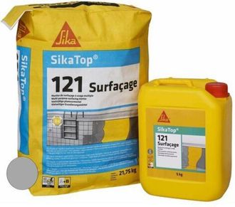Sika Sika - Mortero Bicomponente Top 121 Revestimiento - Gris - 26,75kg