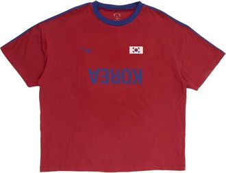 Travis Scott Cactus Jack by Travis Scott x Nike Korea Total 90 T-Shirt Red 01945-1SS2604CJBTSX-RED-512