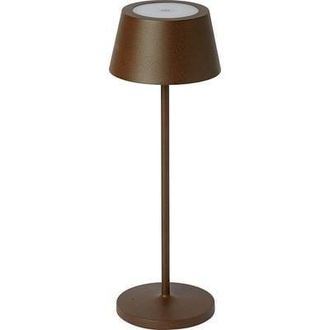 Maul 8190877 L&aacute;mpara Led Marr&oacute;n De Aluminio Para Escritorio