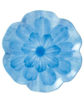 Certified International Set of 4 Wildflower 3D Floral Salad Plates