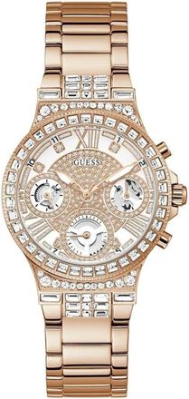 Guess Armbandhorloge Moonlight Rosegoud 36 mm - Dames - Horloges - Geel - ONE Size - Accessoires