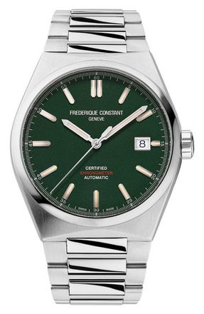 Frederique Constant Highlife Automatic COSC Bracelet Watch, 39mm in Silver-Tone at Nordstrom