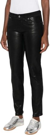 7 For All Mankind Y2K Skinny - Dames - Slim Fit Broeken - Zwart - W27 - Broeken