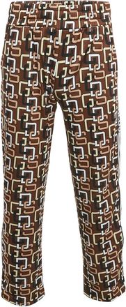 GCDS Pantaloni sportivi con logo - Marrone