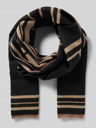 b.young B.Young Schal mit Viskose-Anteil in Strick-Optik Modell Vibi in Offwhite, Gr&ouml;&szlig;e 1