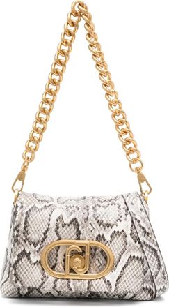 Liu Jo Borsa a tracolla piccola con stampa pelle di serpente - Bianco