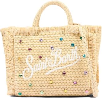 MC2 Saint Barth Handbags, female, Yellow, Size: ONE SIZE Vanity Mini Bag