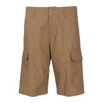 Carhartt Work in Progress Carhartt Wip, Casual Shorts, male, Brown, Size: W32 Regular Cargo Short