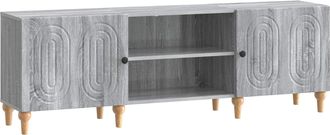 vidaXL Mueble De Tv 150 X 31 X 50 Cm Gris Sonoma Madera De Ingenier&iacute;a Vidaxl