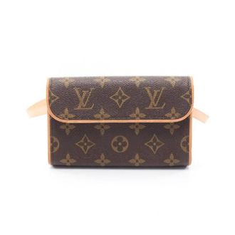 Louis Vuitton Pre-owned Pochette Florentine Monogram Waist Bag - Dames - Pre-owned - Bruin - Maat: ONE Size Leer