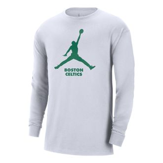 Nike Jordan Air Jordan x NBA Boston Celtics Essential Long-Sleeve T-Shirt White FN1253-100