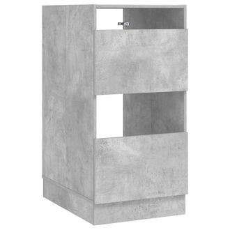 vidaXL Armario De Lavander&iacute;a Gris Hormig&oacute;n 50 X 68 X 102 Cm Vidaxl