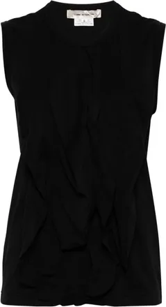 Comme Des Gar&ccedil;ons Womens Top Black