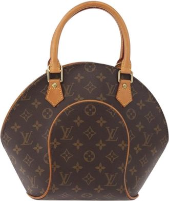 Louis Vuitton Ellipse Monogram Canvas Brown Canvas Handbag (Pre-Owned)