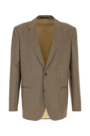 Gucci Brown Notched Lapel Blazers