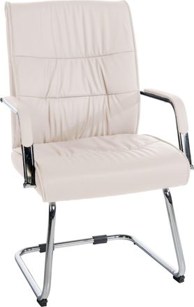 Clp Sedia Sievert In Similpelle Crema