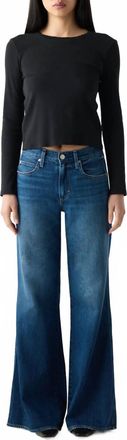 Amo Faith Flare Denim Jean In Attraction